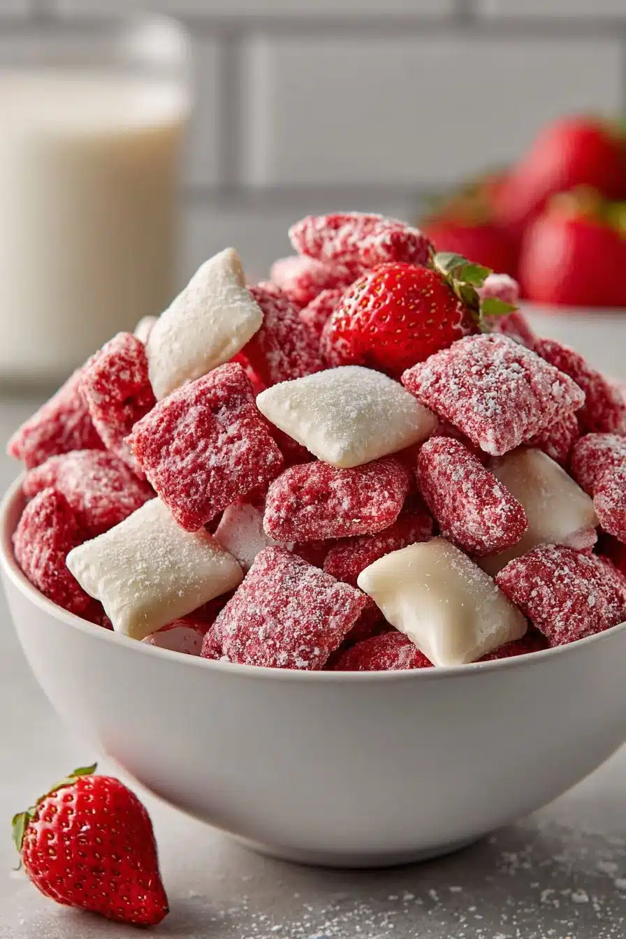 Quick Strawberry Shortcake Puppy Chow quick strawberry shortcake puppy chow 2026 05 09 183633