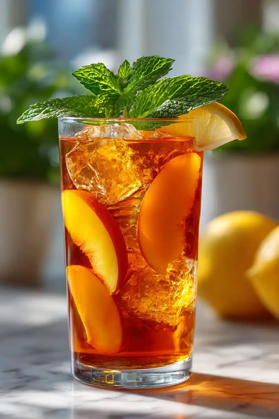 Refreshing Southern Peach Iced Tea refreshing southern peach iced tea 2026 05 19 035344