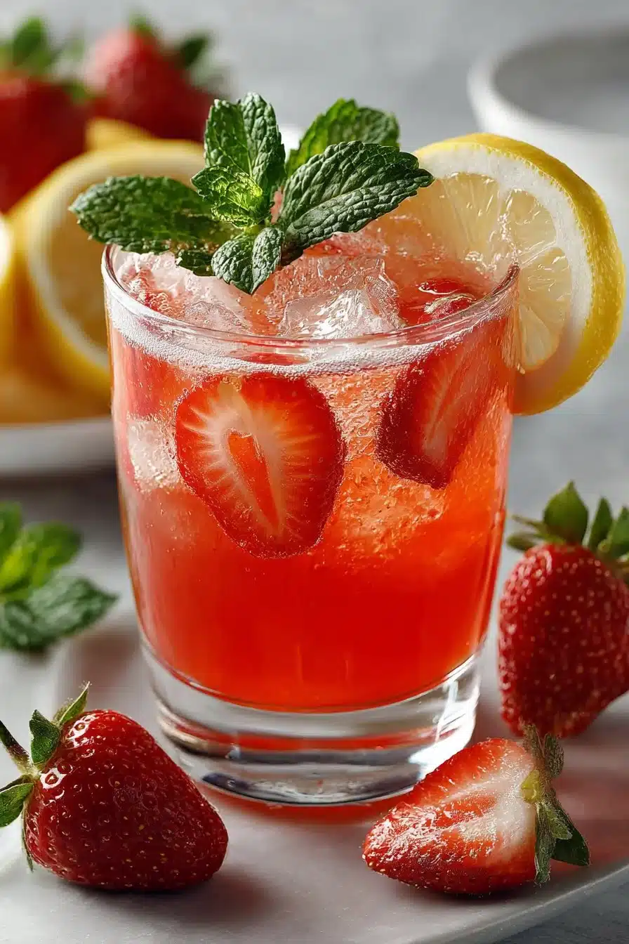 Refreshing Strawberry Lemon Non Alcoholic Drink refreshing strawberry lemon non alcoholic drink 2026 05 05 152734
