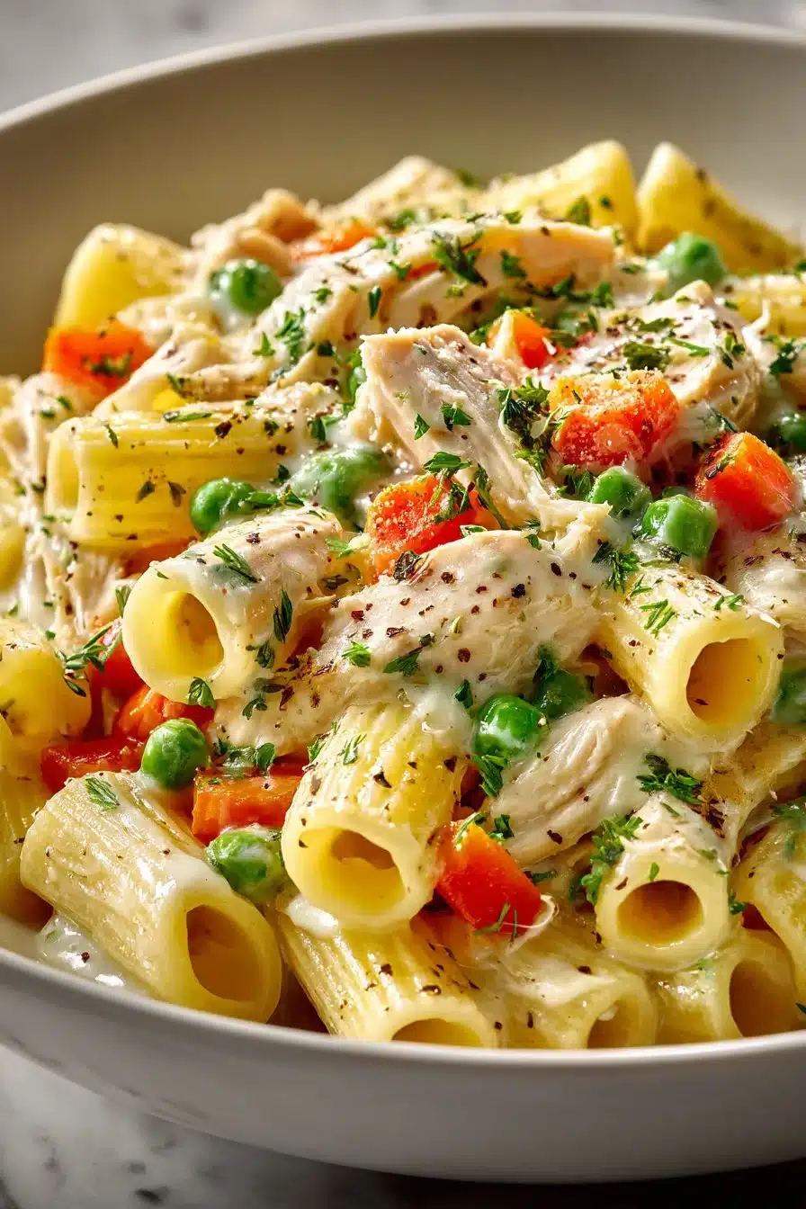 Rich Chicken Pot Pie Pasta rich chicken pot pie pasta 2026 05 07 143950 2