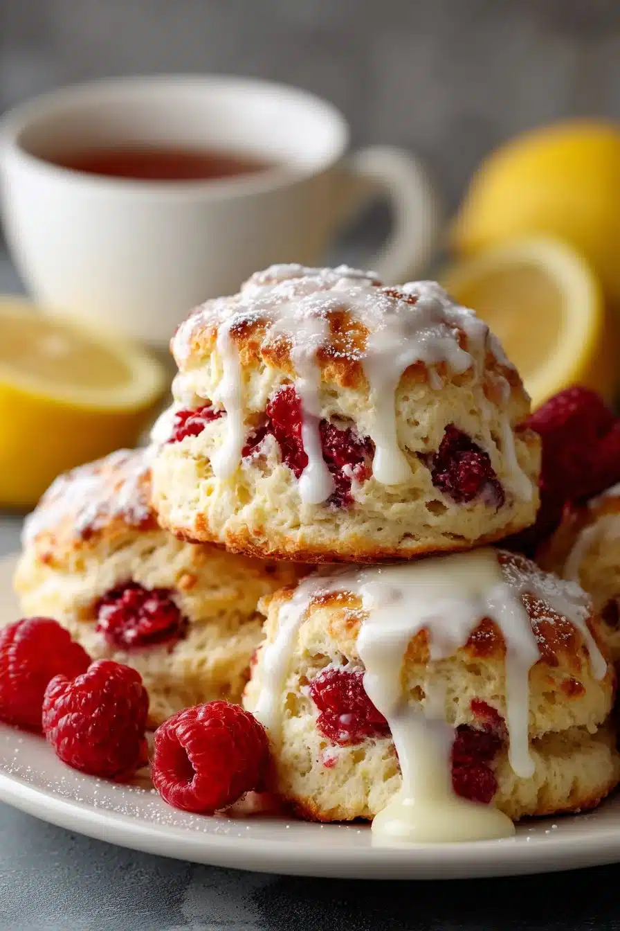 Ridiculously Easy Lemon Raspberry Scones ridiculously easy lemon raspberry scones 2026 05 11 021117