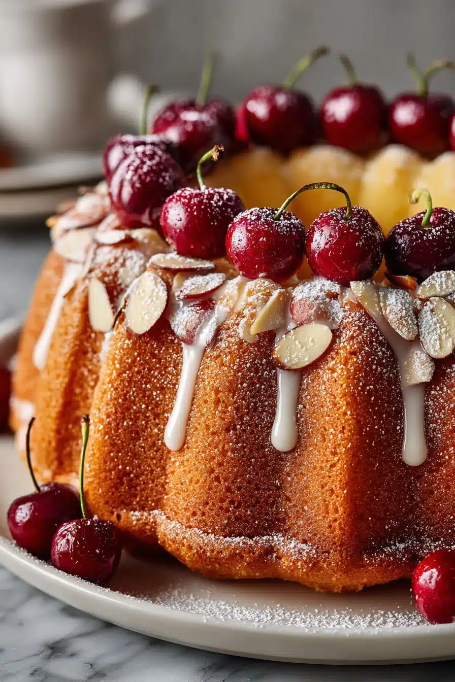 Simple Cherry Almond Bundt Cake simple cherry almond bundt cake 2026 05 12 013251