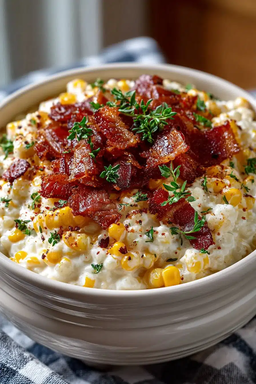 Slow Cooker Creamed Corn with Cream Cheese and Bacon slow cooker creamed corn with cream cheese and bac 2026 05 31 015925 2