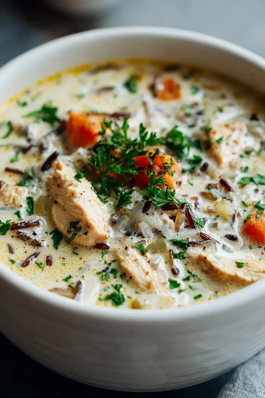 Slow Cooker Creamy Chicken and Wild Rice Soup slow cooker creamy chicken and wild rice soup 2026 05 23 012228
