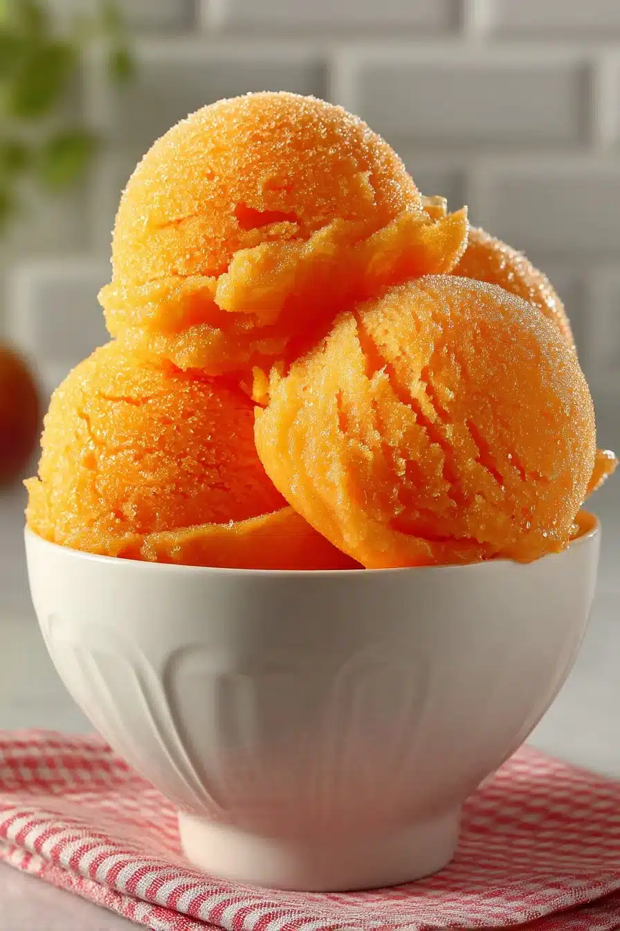 Smooth Sugar Free Peach Sorbet smooth sugar free peach sorbet 2026 05 09 132346