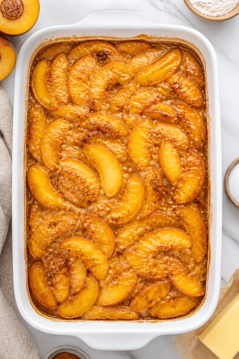Southern Peach Cobbler southern peach cobbler 2