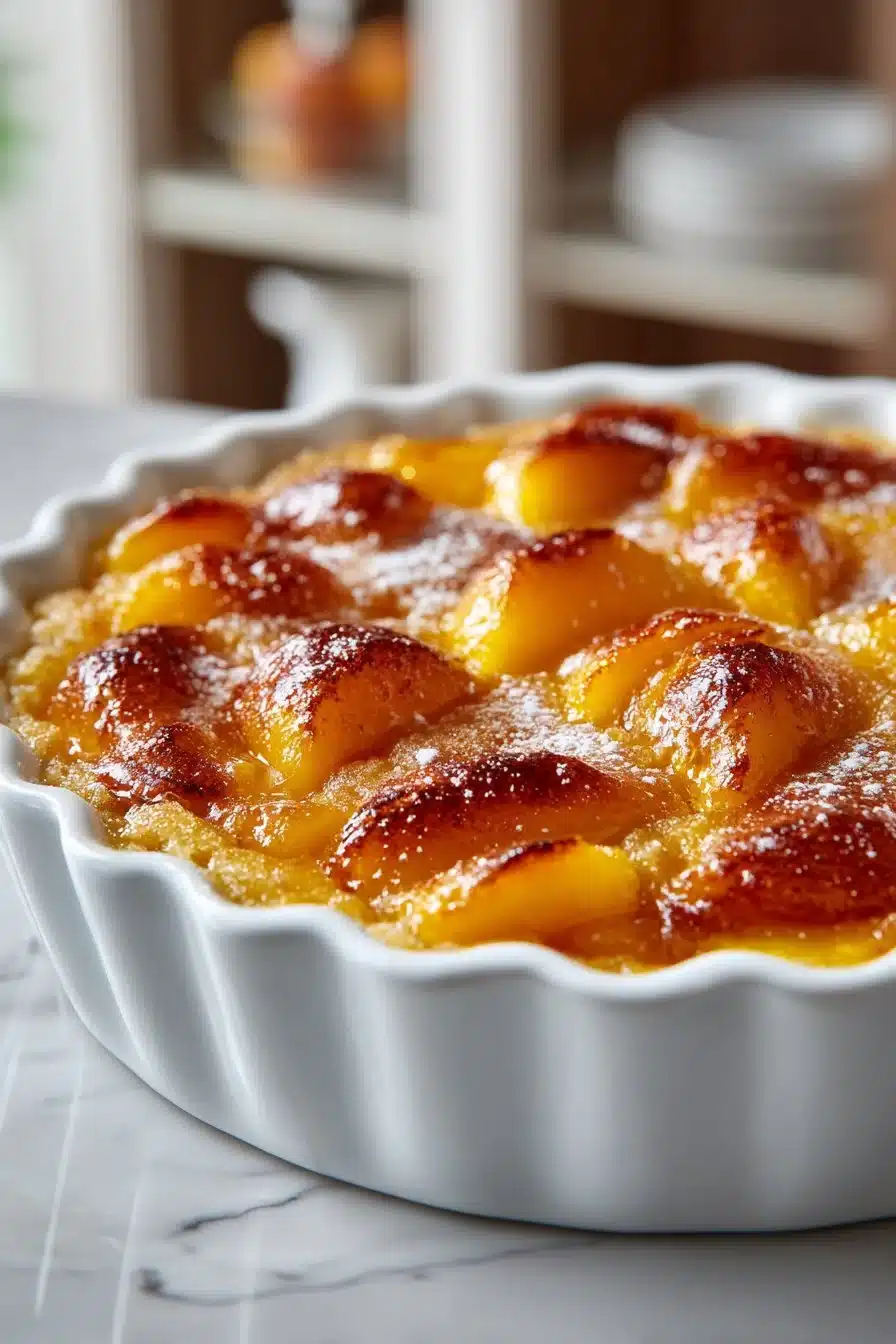 Southern Peach Cobbler