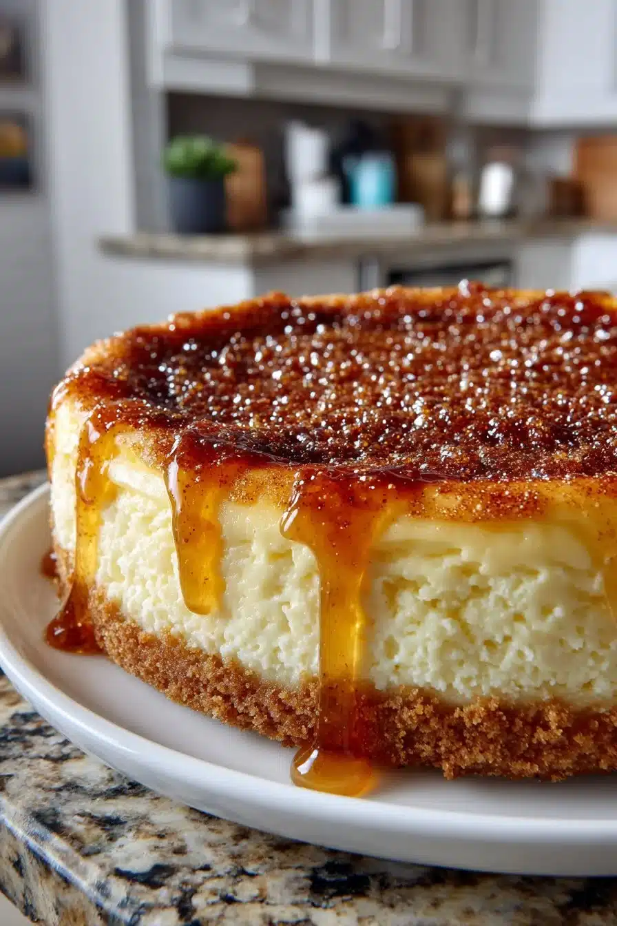 Sweet Homemade Baked Churro Cheesecake sweet homemade baked churro cheesecake 2026 05 05 153230