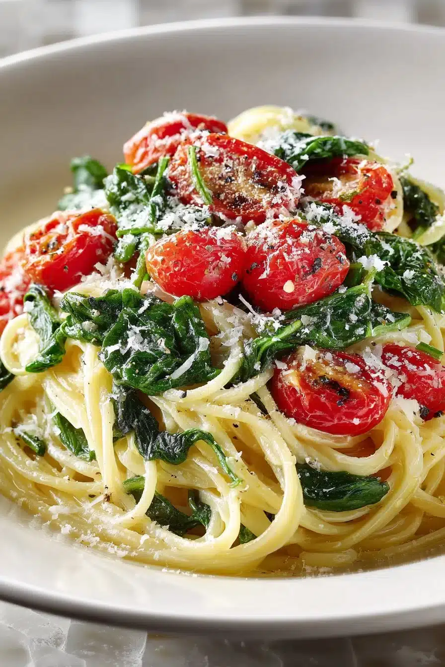 Tasty Spinach Tomato Pasta tasty spinach tomato pasta 2026 05 10 182134