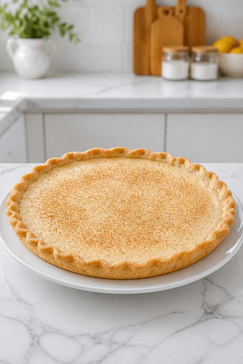 Traditional Amish Sugar Cream Pie traditional amish sugar cream pie 1