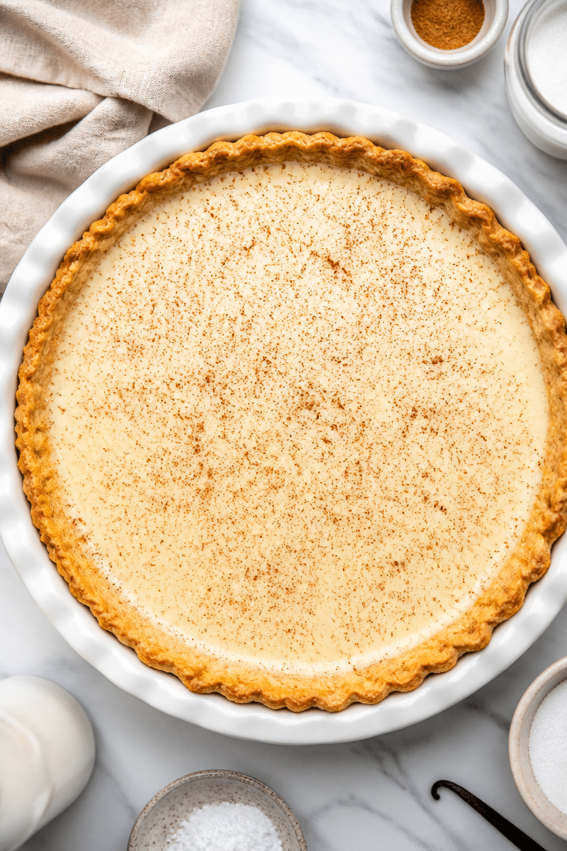 traditional amish sugar cream pie 2