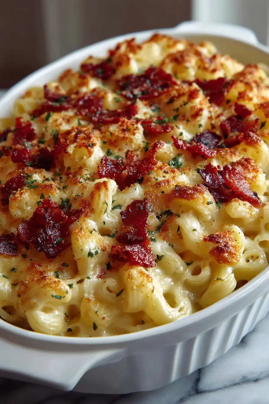 traditional homestyle baked bacon macaroni and che 2026 05 26 041248