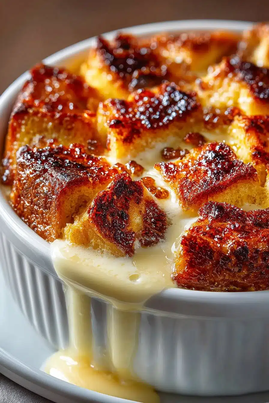 Traditional Homestyle Bread Pudding with Vanilla Sauce traditional homestyle bread pudding with vanilla s 2026 05 26 041911 2