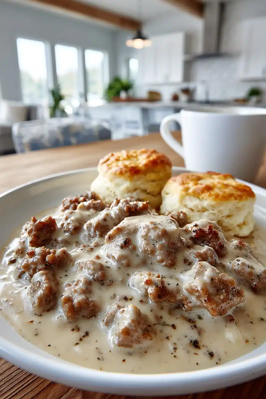 Traditional Homestyle Sausage Gravy traditional homestyle sausage gravy 2026 05 24 042627