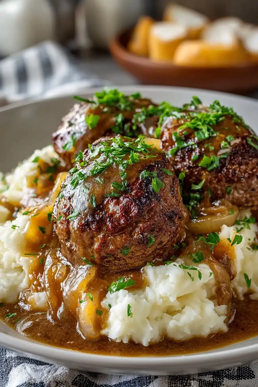 Traditional Southern Smothered Hamburger Steaks and Gravy traditional southern smothered hamburger steaks an 2026 05 26 203849 2