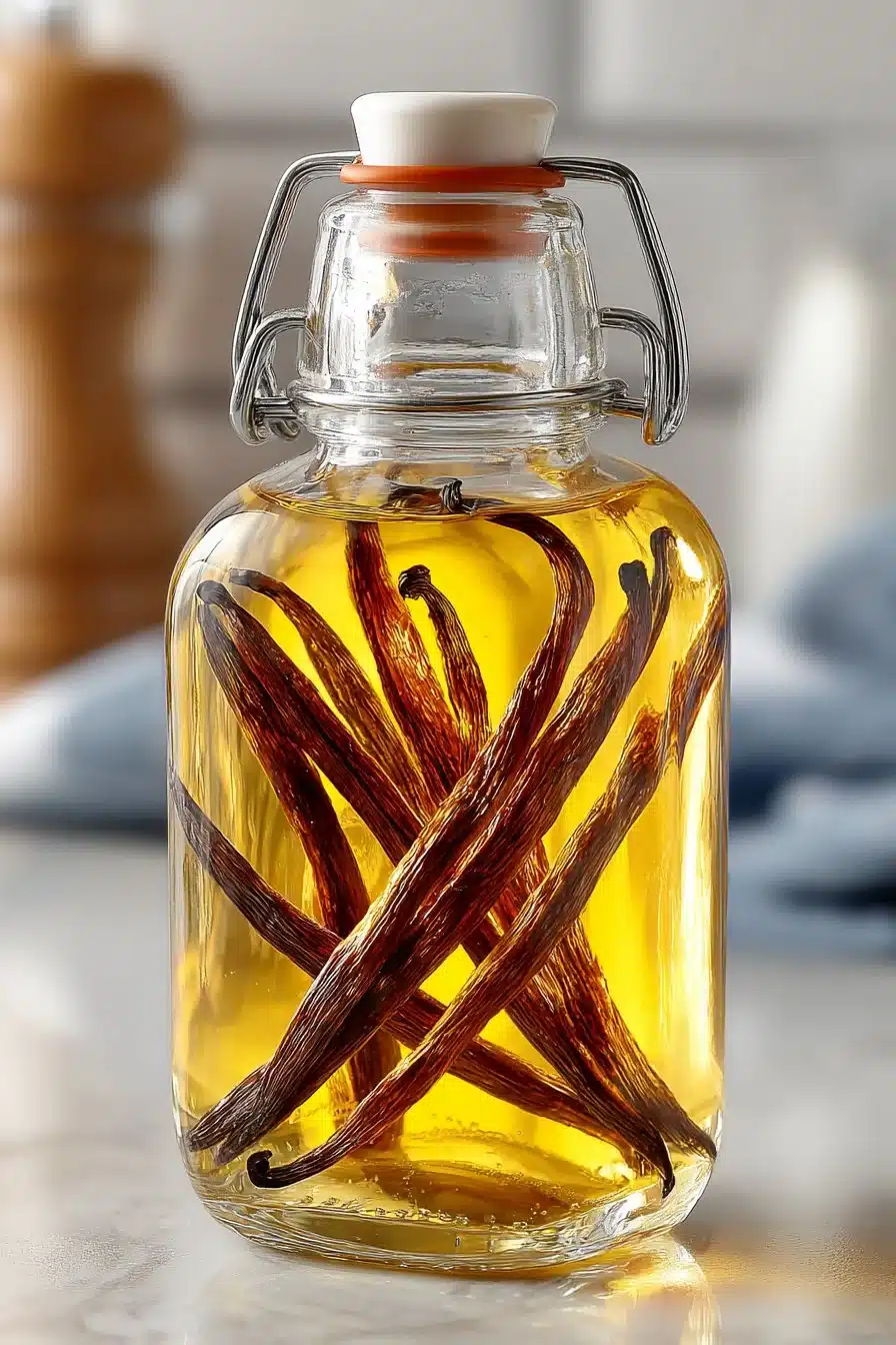 Two Ingredient Homemade Vanilla Extract Two Ingredient Homemade Vanilla Extract