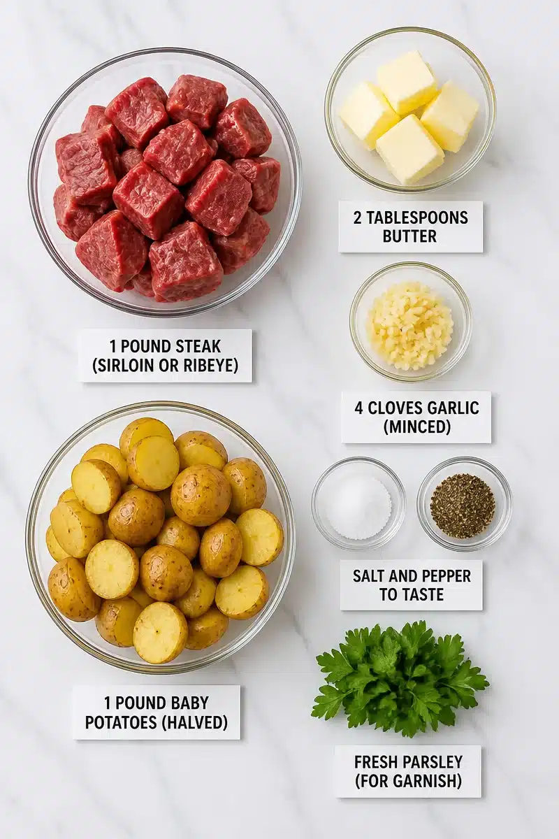 15 Minute Garlic Butter Steak Bites And Potatoes 15 minute garlic butter steak bites and potatoes 2026 06 28 080650 3
