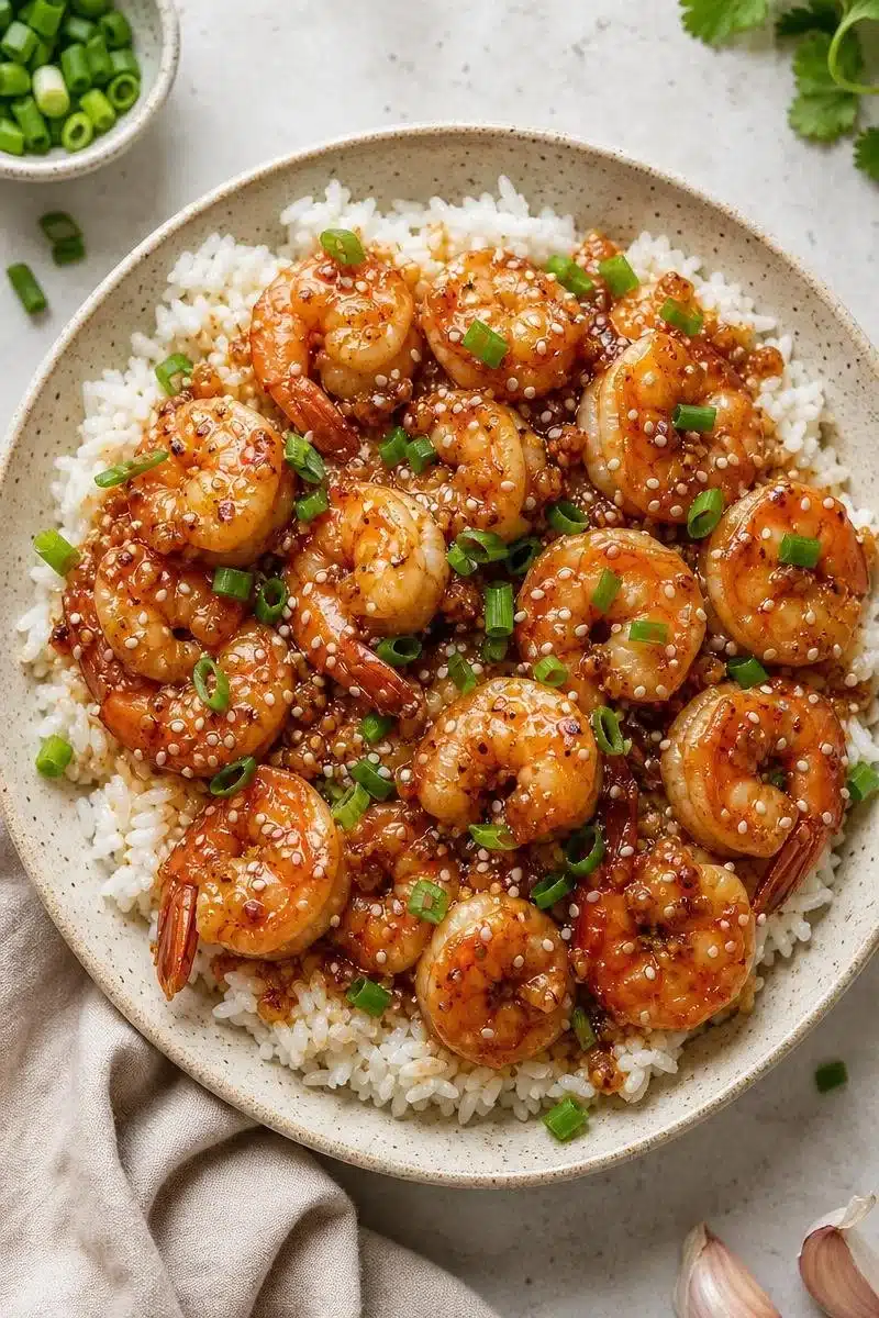 15 Minute Honey Garlic Shrimp Bowl 15 minute honey garlic shrimp bowl 2026 06 14 184533