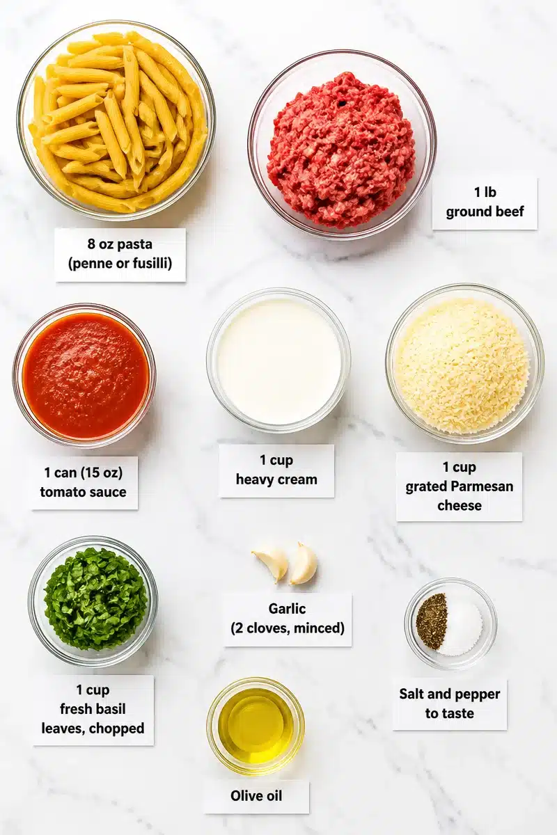 20 Minute Creamy Tomato Basil Ground Beef Pasta 20 minute creamy tomato basil ground beef pasta 2026 06 29 192605 3