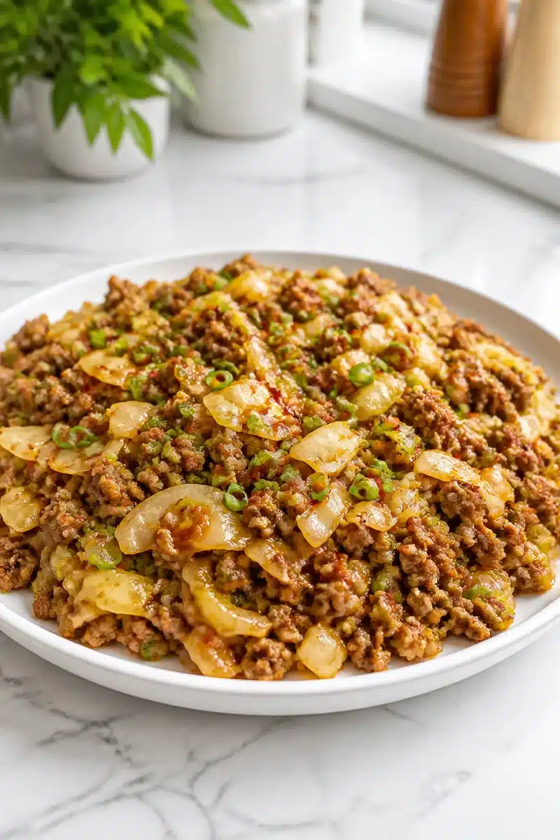 20 minute spicy ground beef and cabbage skillet 2026 06 25 204153