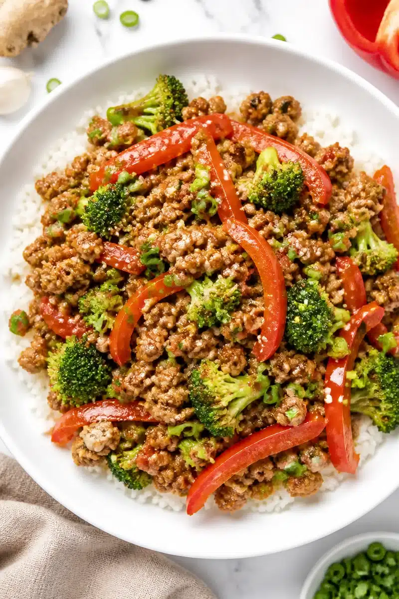 20 minute spicy ground turkey stir fry 2026 06 20 160402 2