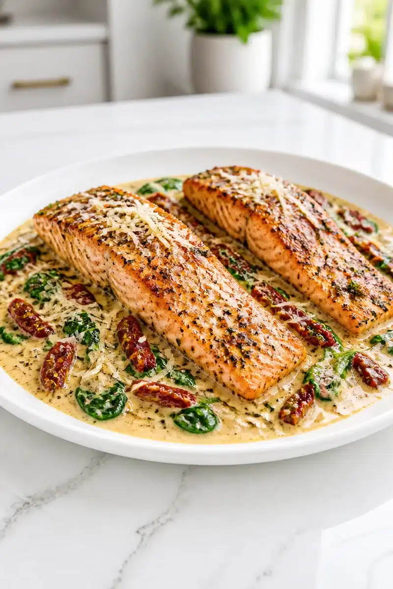 30 Minute One Pan Creamy Sun Dried Tomato Salmon 30 minute one pan creamy sun dried tomato salmon 2026 06 26 212749