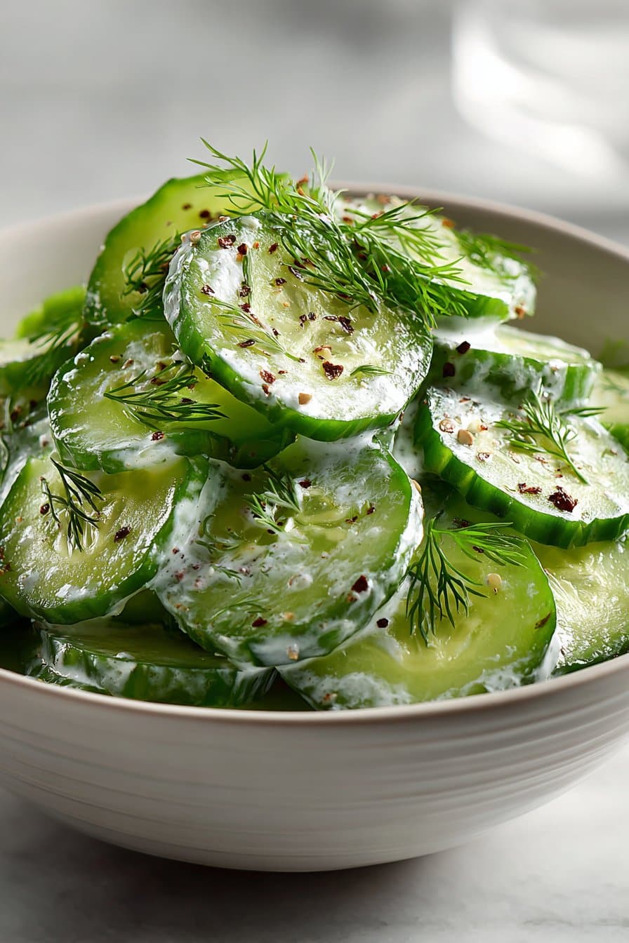Classic German Dill Cucumber Salad Classic German Dill Cucumber Salad