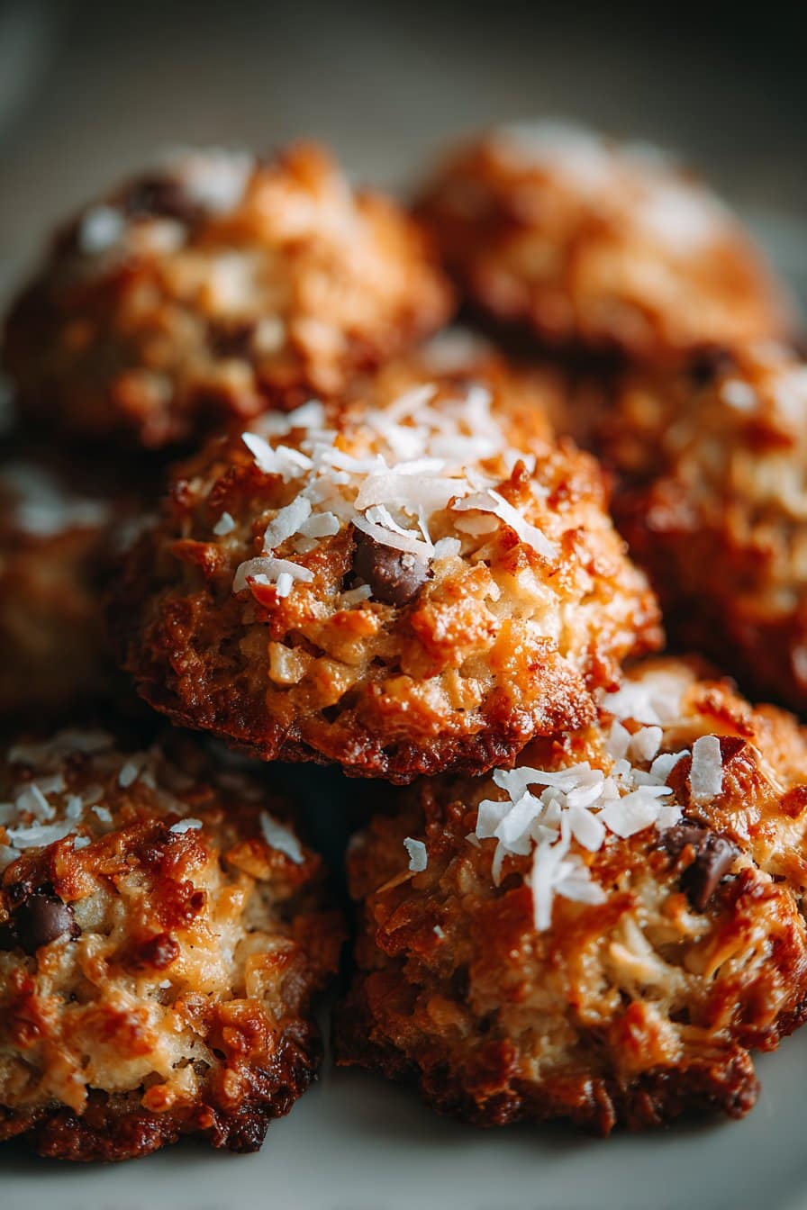 Easy No Bake Coconut Oatmeal Drop Cookies