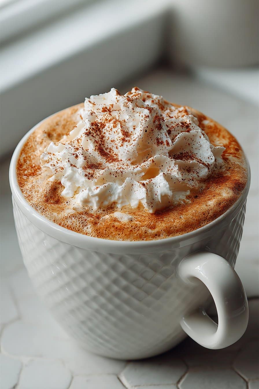 Homemade Crockpot Pumpkin Spice Latte