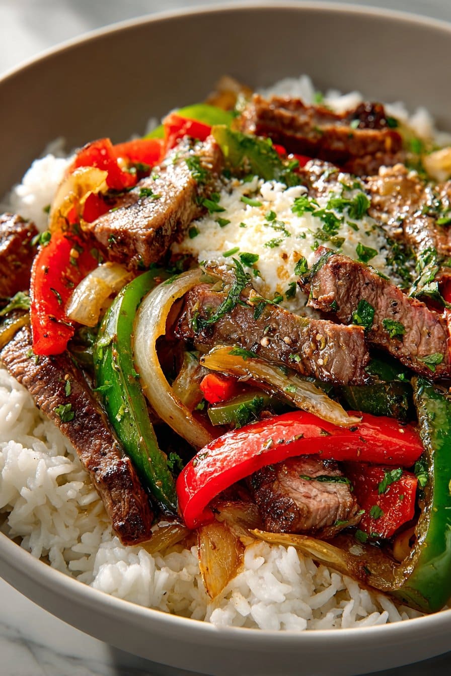Meal Prep Philly Cheese Steak Bowl Meal Prep Philly Cheese Steak Bowl