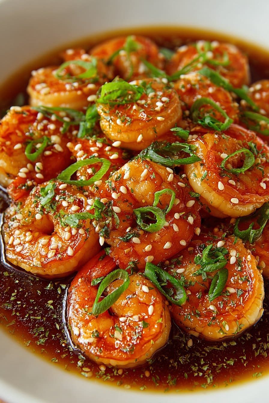Skillet Orange Glazed Asian Shrimp Skillet Orange Glazed Asian Shrimp