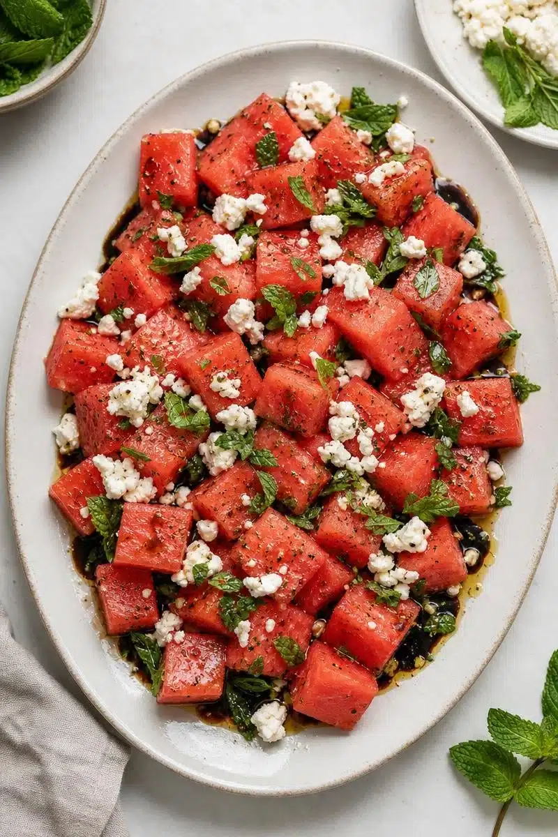Balsamic Glazed Watermelon Feta Salad balsamic glazed watermelon feta salad 2026 06 14 184631