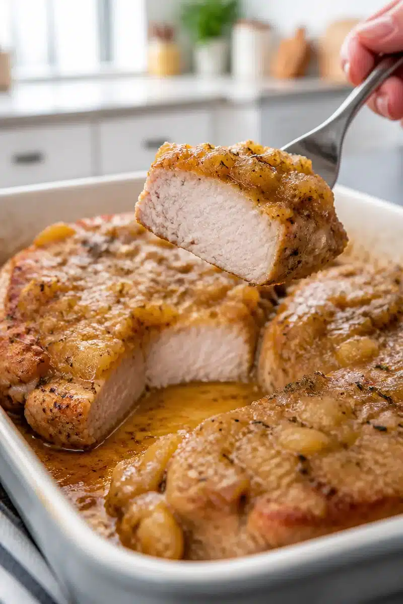 Best Homestyle Baked Pork Chops with Applesauce best homestyle baked pork chops with applesauce 2026 06 01 032809