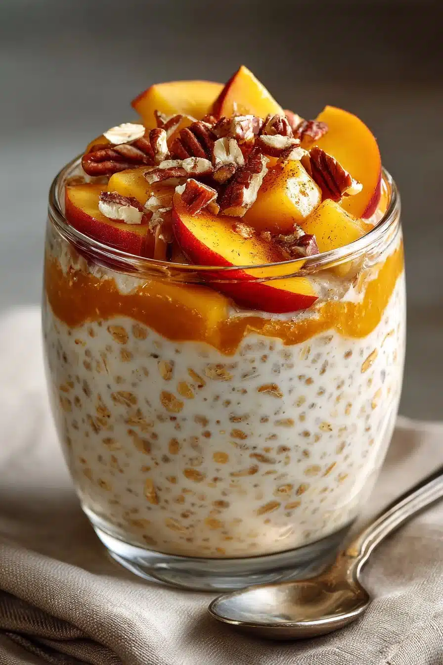 Brown Sugar and Cinnamon Peach Overnight Oats brown sugar and cinnamon peach overnight oats 2026 06 05 045200 2