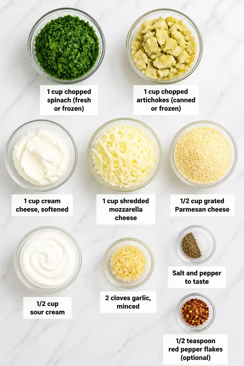 Cheesy Baked Spinach And Artichoke Dip Without Mayo cheesy baked spinach and artichoke dip without may 2026 06 29 192213 3