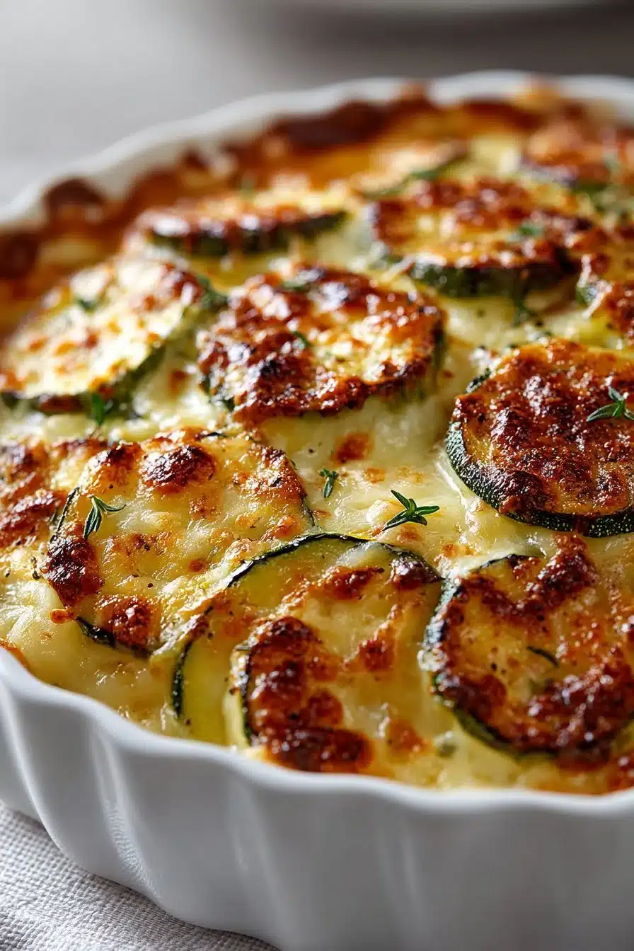 Cheesy Baked Summer Squash Casserole cheesy baked summer squash casserole 2026 06 07 044343