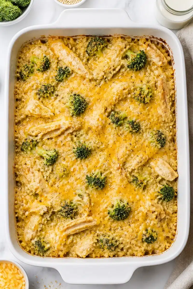 cheesy chicken and broccoli quinoa casserole 2026 06 28 022413 2