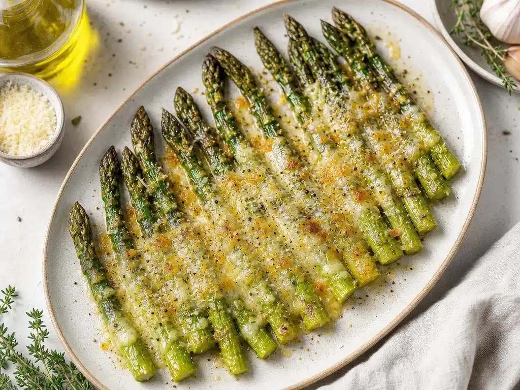 Cheesy Oven Baked Asparagus Recipe cheesy oven baked asparagus recipe 2026 06 13 032914