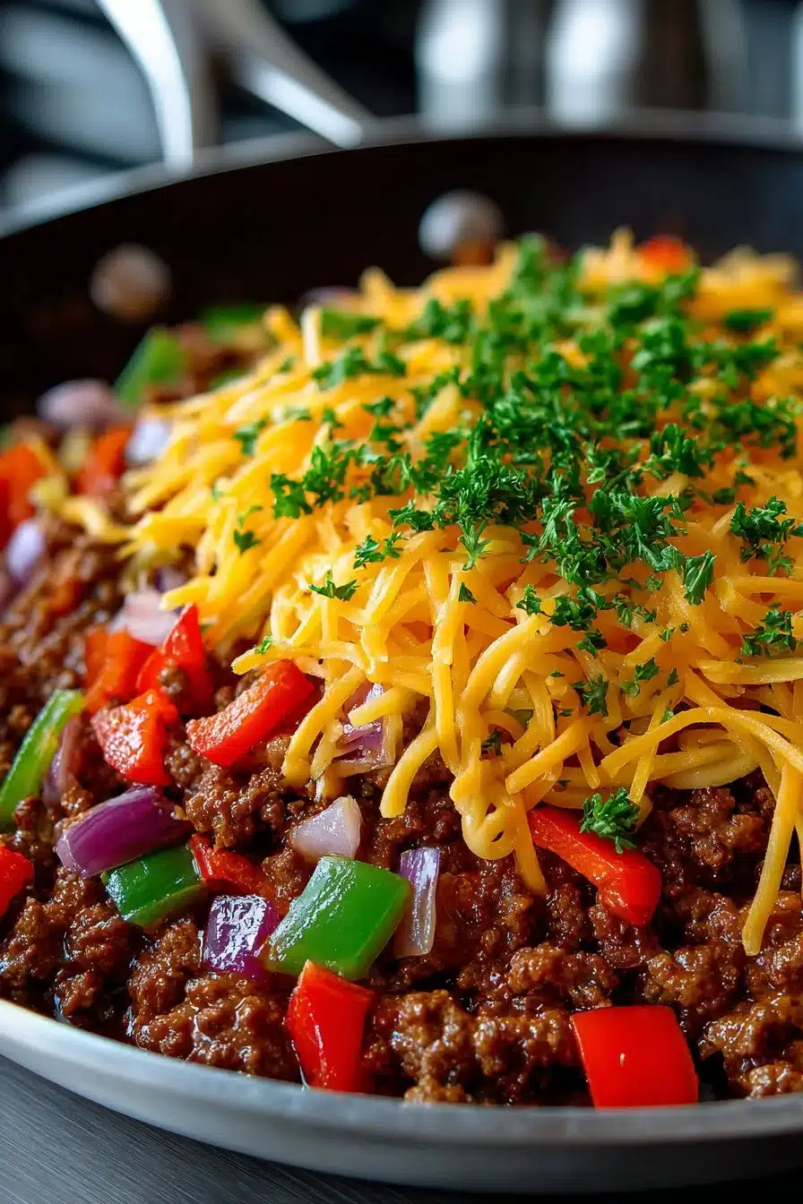 Cheesy Skillet Quick Ground Beef Dinner cheesy skillet quick ground beef dinner 2026 06 06 024043 2