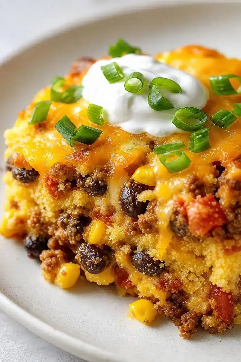 Cheesy Taco Mexican Cornbread Casserole cheesy taco mexican cornbread casserole 2026 06 14 184614 2