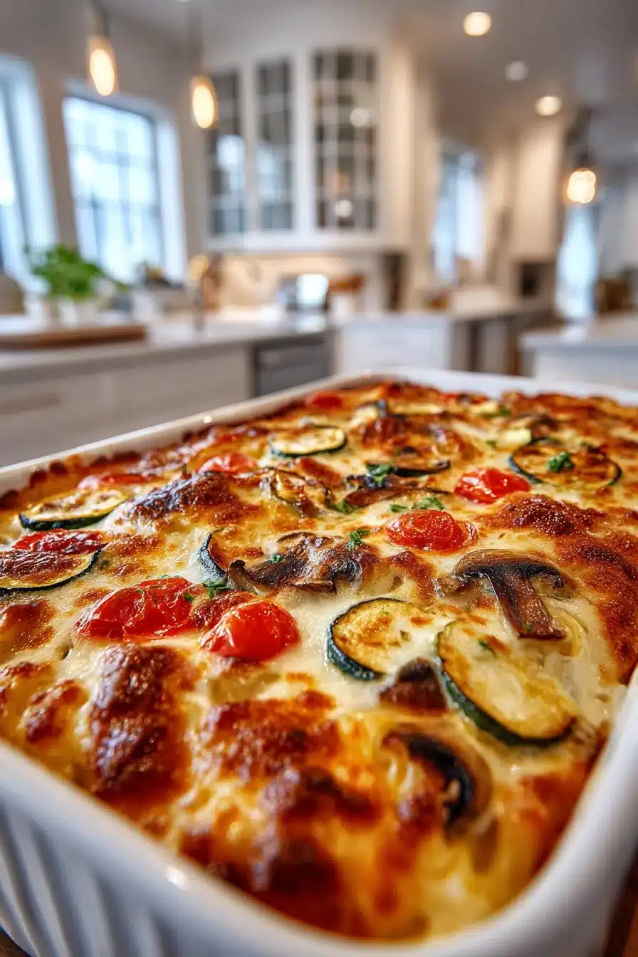 Cheesy Vegetarian Baked Spaghetti Casserole cheesy vegetarian baked spaghetti casserole 2026 06 07 044455 2