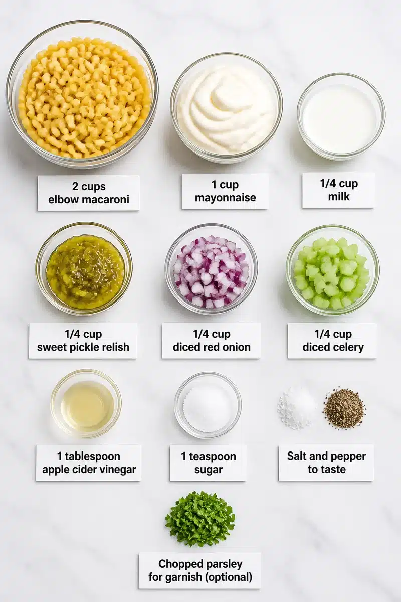Classic Creamy Macaroni Salad With Sweet Pickles classic creamy macaroni salad with sweet pickles 2026 06 26 212324 3