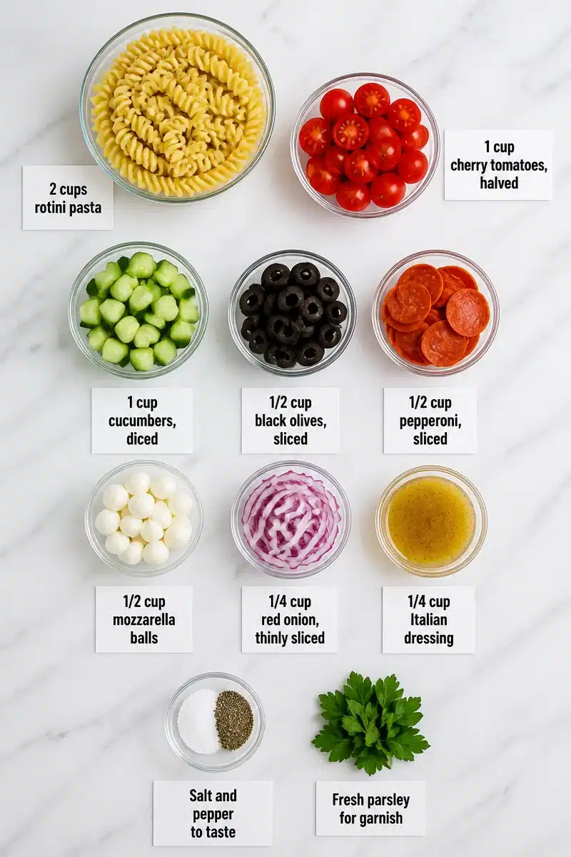 Cold Italian Rotini Pasta Salad Bowl cold italian rotini pasta salad bowl 2026 06 21 180122 3