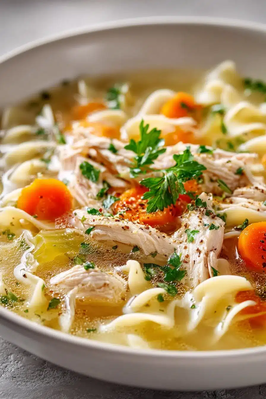 Comforting Southern Style Chicken Noodles Soup comforting southern style chicken noodles soup 2026 06 06 023835
