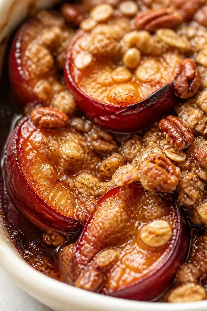 Country Style Baked Plum Dessert country style baked plum dessert 2026 06 10 024702