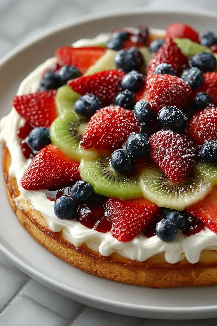 Cream Cheese Glazed 4th of July Fruit Pizza cream cheese glazed 4th of july fruit pizza 2026 06 03 033003