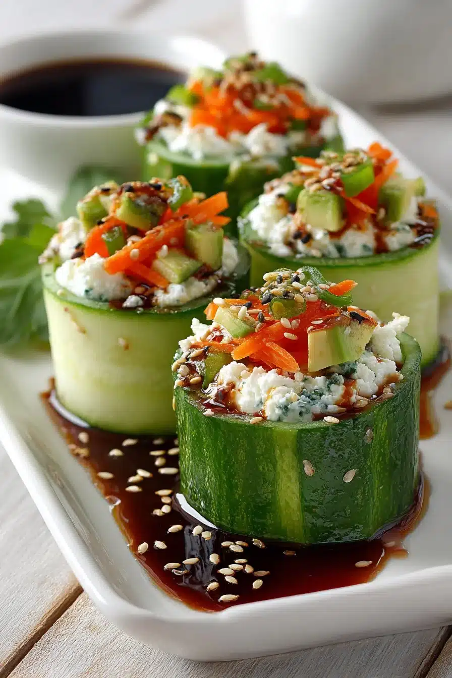 Cream Cheese Stuffed Cucumber Sushi Roll cream cheese stuffed cucumber sushi roll 2026 06 11 021647