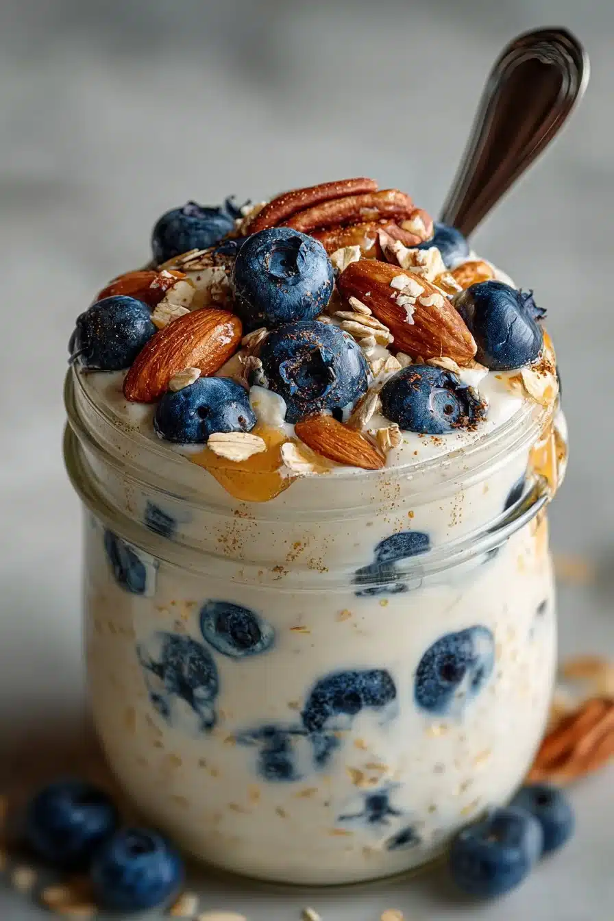 Creamy Almond Milk Blueberry Overnight Oats for Seniors creamy almond milk blueberry overnight oats for se 2026 06 05 034124 2