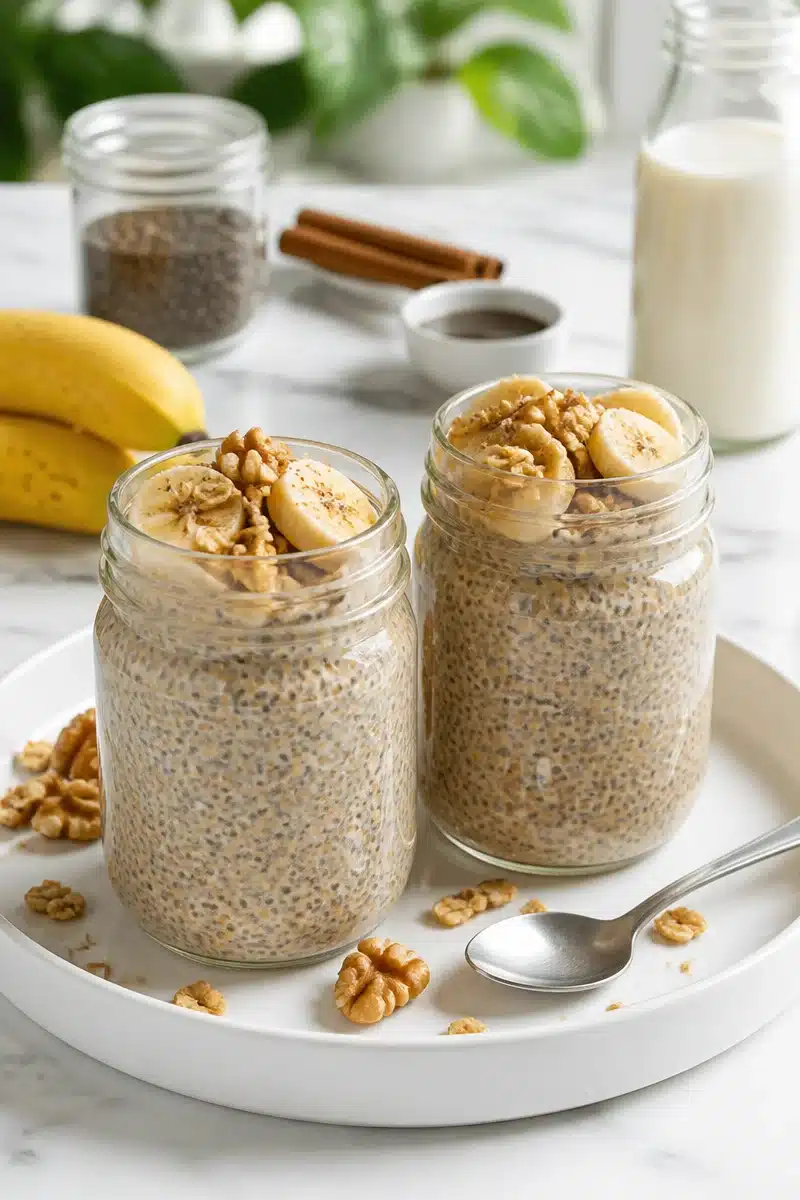 Creamy Banana Bread Chia Pudding Jars creamy banana bread chia pudding jars 2026 06 28 023715