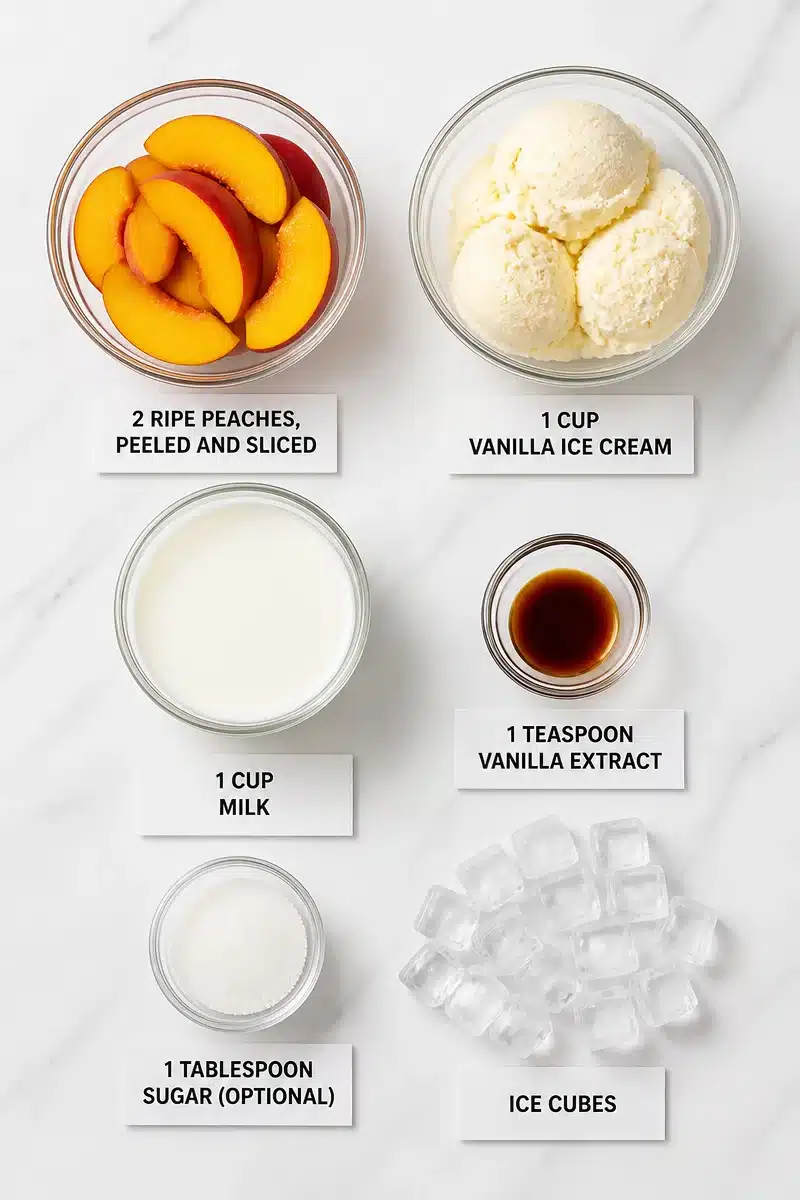 Creamy Blended Peach And Vanilla Frappe creamy blended peach and vanilla frappe 2026 06 25 204424 3